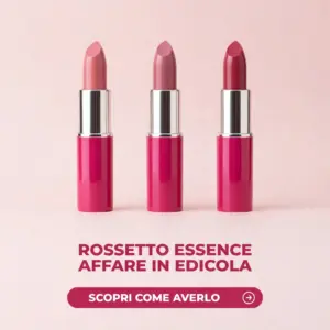 Tre rossetti rosa con tubo magenta