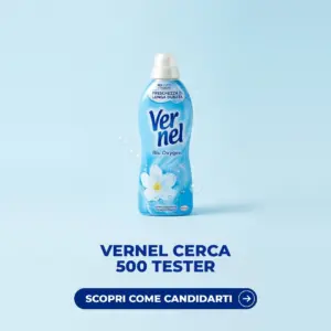 Flacone Vernel Blu Oxygen, progetto tester con 500 kit