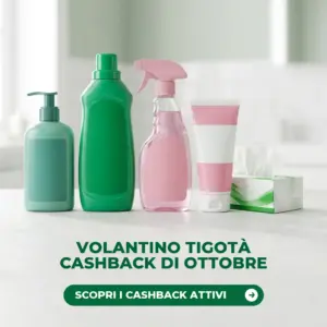 Volantino Tigotà Ottobre 2026: cashback e offerte attive